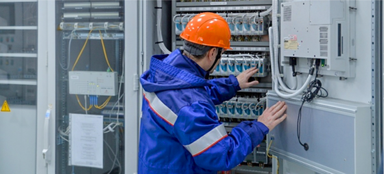 Электромонтажные работы на предприятии